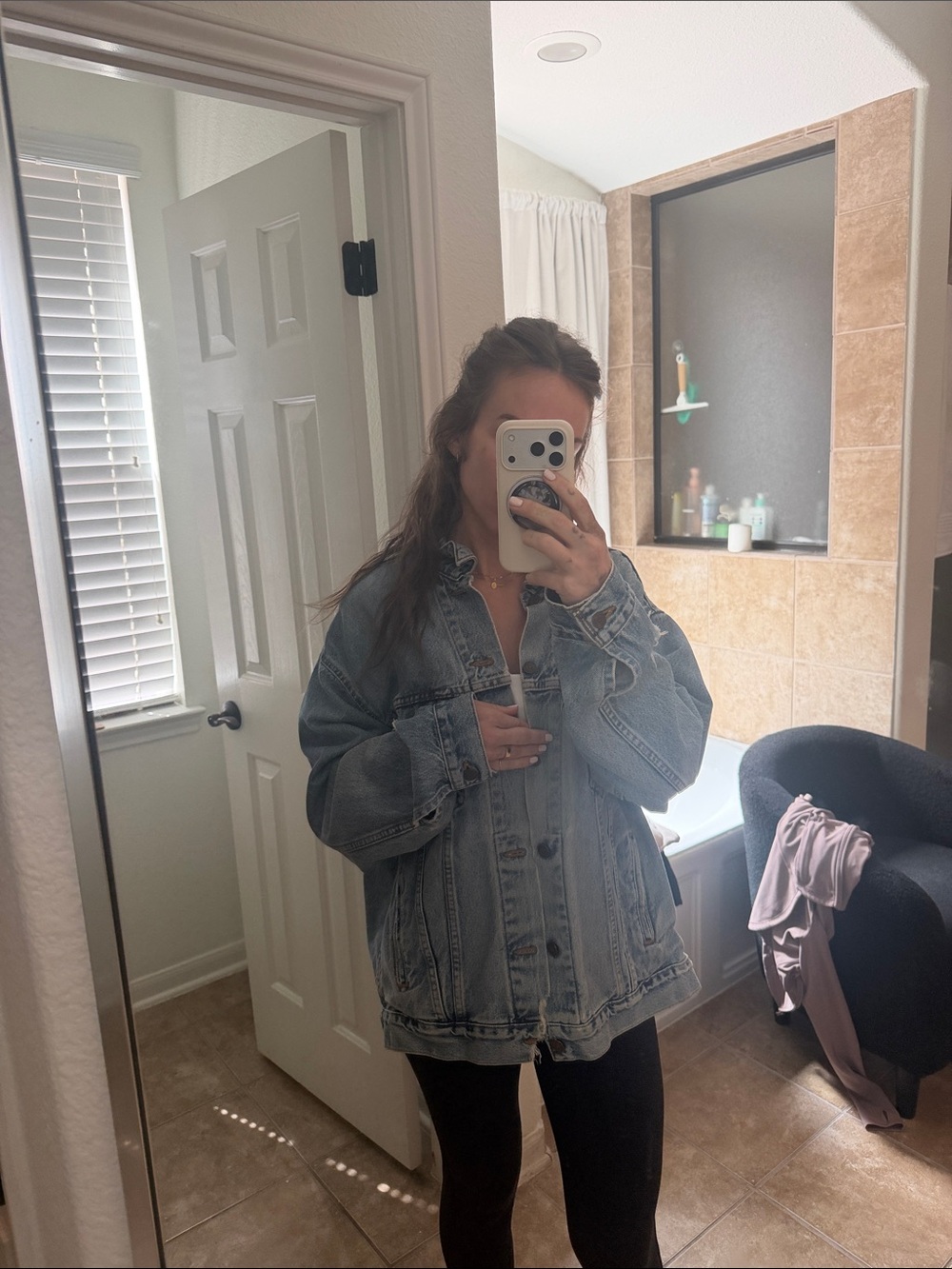 Vintage denim Levi’s jacket Larget